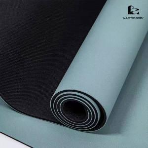 Upgraded version of high solid scrub PU plus natural rubber yoga mat